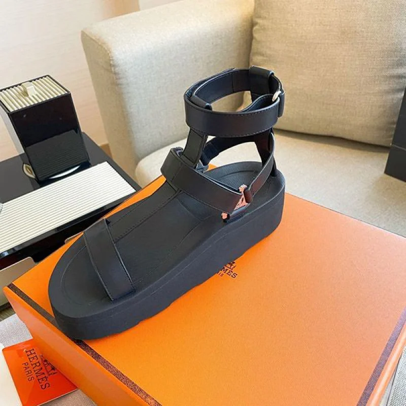 夏のお出かけに♪テクノ サンダル コピー【エルメス】Enid Sandal H221033Z02360